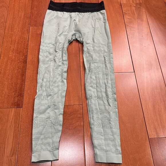 Gymshark Vision 3 pieces Long Sleeve Crop Top sports Bra and leggings size M - Picture 7 of 14